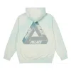 Palace Ss23 Reacto Tri-ferg Hoodie 'green' In White