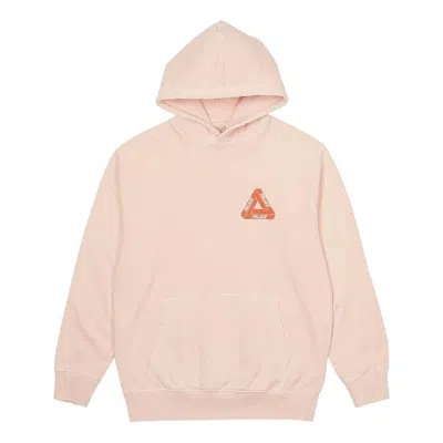 Palace Ss23 Reacto Tri-ferg Hoodie 'orange' In Pink