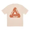 Palace Ss23 Reacto Tri-ferg T-shirt 'orange'