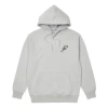 Palace Ss23 Week9 Logo Hoodie 'grey' In Gray