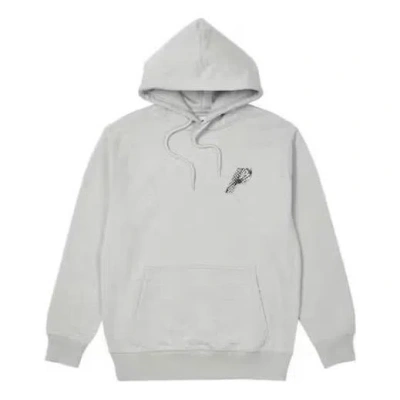 Palace Ss23 Week9 Logo Hoodie 'grey' In Gray