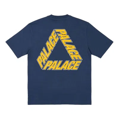 Palace Ss24 P-3 Outline T-shirt 'navy' In Blue
