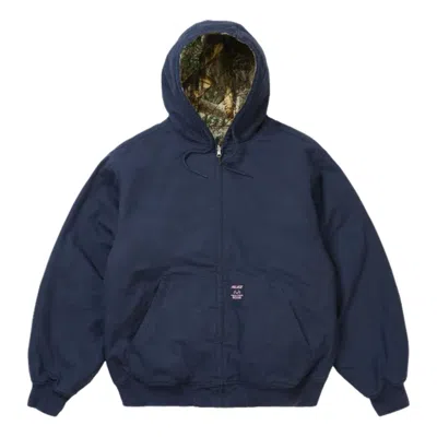 Palace Ss26 Realtree Reversible Jacket 'navy' In Blue