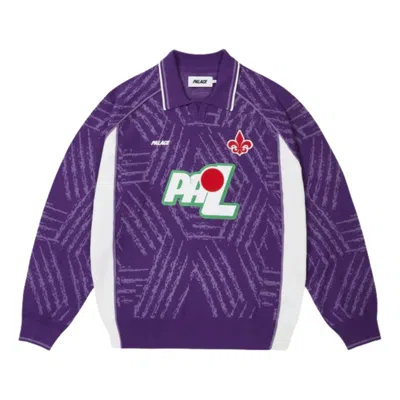 Palace Kids'  Ss26 Viola Knit 'sour Grape' In Purple