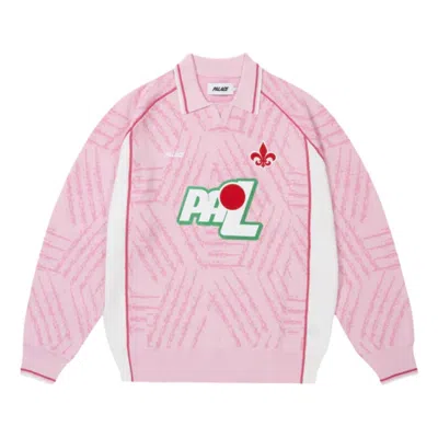 Palace Kids'  Ss26 Viola Knit 'sweet Pink'