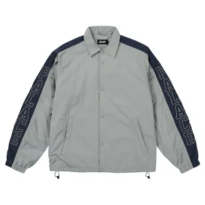 Pre-owned Palace Stacked Coach Jacket 'grey' | Men's Size M
