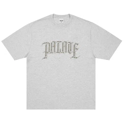 Pre-owned Palace Stud-u-like T-shirt 'grey Marl' | Men's Size Xxl In Gray