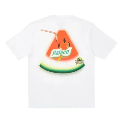 Palace Sugar Logo Short Sleeve Unisex White