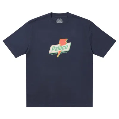 Pre-owned Palace Sugar T-shirt 'navy' | Blue | Men's Size L
