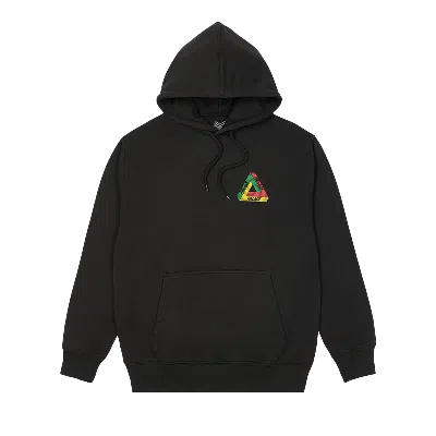 Pre-owned Palace Swirl Tri-ferg Hood 'black'