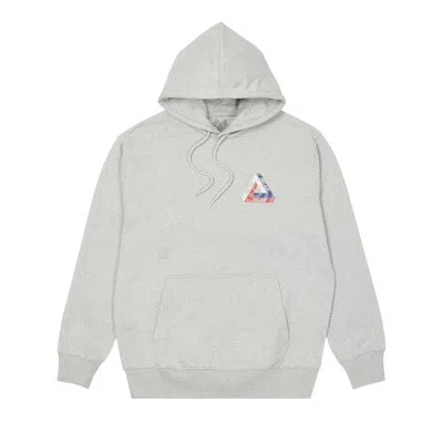Pre-owned Palace Swirl Tri-ferg Hood 'grey Marl' | Men's Size Xl In Gray