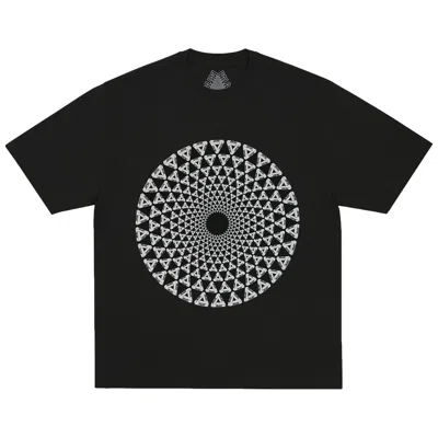 Pre-owned Palace Swirly T-shirt 'black' | Men's Size Xl