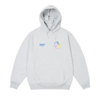Pre-owned Palace Technologies Hood 'grey Marl' | Men's Size Xl In Gray