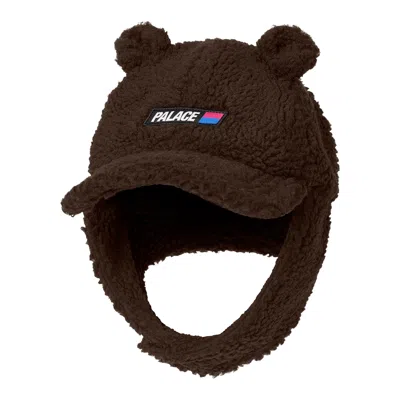 Pre-owned Palace Teddy Ears Earflapper 'brown'