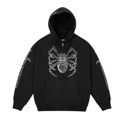 Pre-owned Palace Tgf Zip Hood 'black'