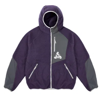 Pre-owned Palace Therma Fleece Jacket 'purp'