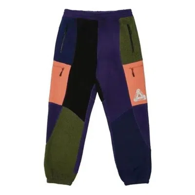 Palace Therma Fleece Jogger 'multi' In Purple