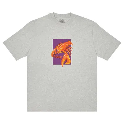 Pre-owned Palace Thermadore T-shirt 'grey Marl'