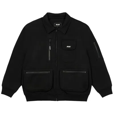 Pre-owned Palace Thermal Bonded Bomber 'black' | Men's Size Xl