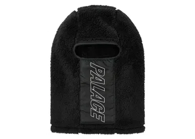 Pre-owned Palace Thermalite Fleece Balaclava In Black