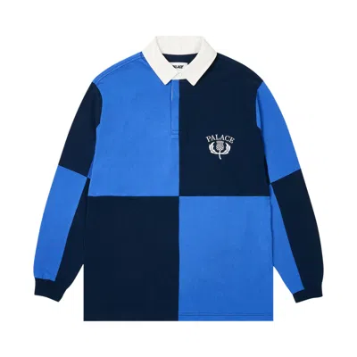 Pre-owned Palace Thistle Rugby 'navy/blue Berry' | Men's Size L