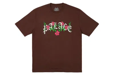Pre-owned Palace Thorny T-shirt Nice Brown