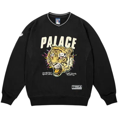 Pre-owned Palace Tora Tora Crew 'black' | Men's Size Xl