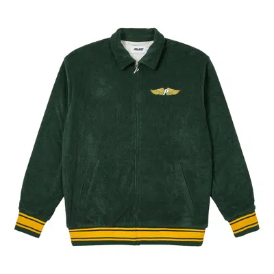 Pre-owned Palace Towelling Jacket 'green' | Men's Size M