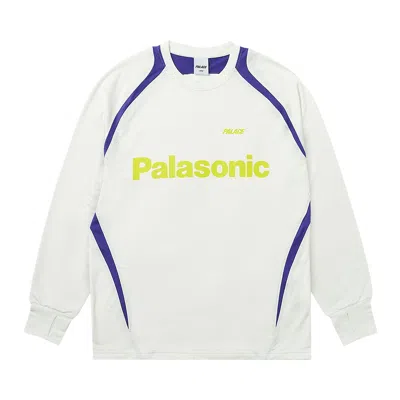 Pre-owned Palace Trail Runner Long-sleeve 'white'
