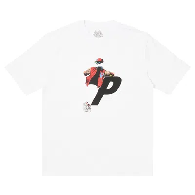 Pre-owned Palace Transparency T-shirt 'white'