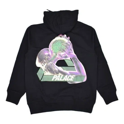 Palace Transparent Character Logo Printing Unisex Black