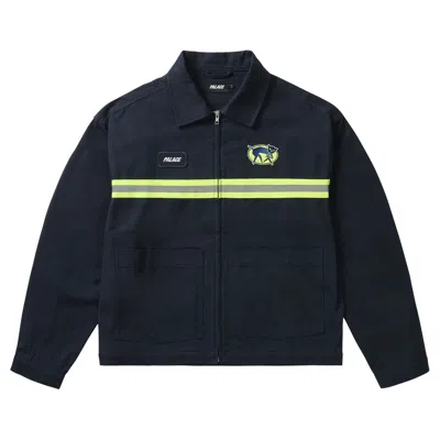 Pre-owned Palace Transport Jacket 'navy' | Blue | Men's Size M