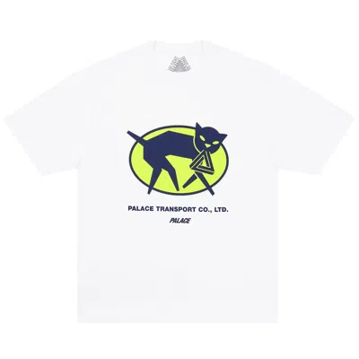 Pre-owned Palace Transport T-shirt 'white' | Men's Size M