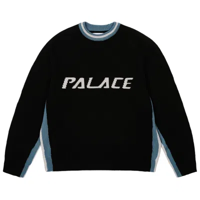 Pre-owned Palace Tri Colour Knit 'black' | Men's Size S