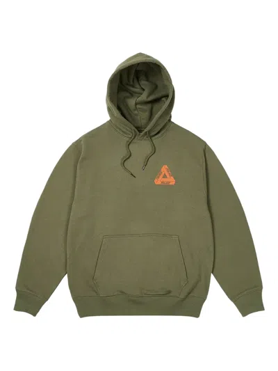 Palace Tri-dragon Hoodie In Green