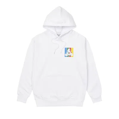 Pre-owned Palace Tri-emb Hood 'white'