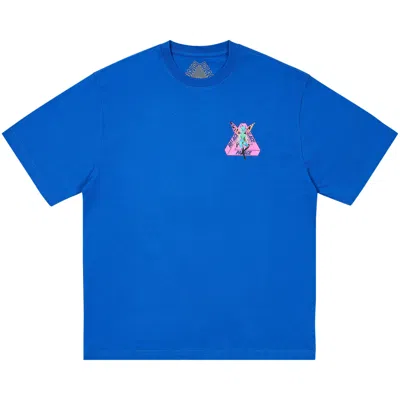 Pre-owned Palace Tri Fairy T-shirt 'blue Berry' | Men's Size L
