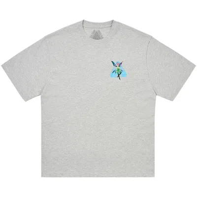 Pre-owned Palace Tri Fairy T-shirt 'grey Marl' | Men's Size M