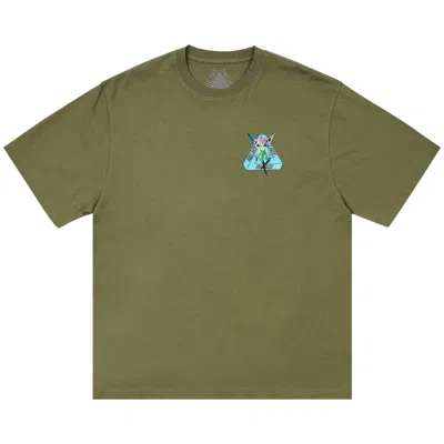 Pre-owned Palace Tri Fairy T-shirt 'the Deep Green' | Men's Size Xl