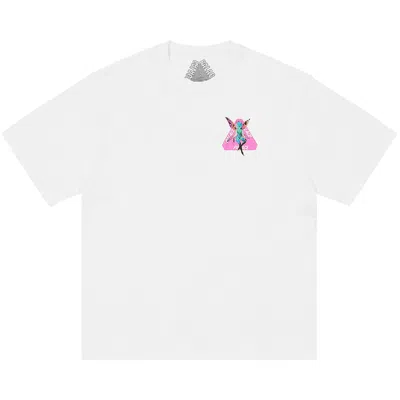 Pre-owned Palace Tri Fairy T-shirt 'white' | Men's Size L
