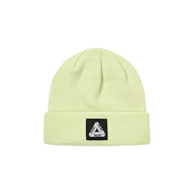 Pre-owned Palace Tri-ferg Patch Beanie 'mojito' In Green