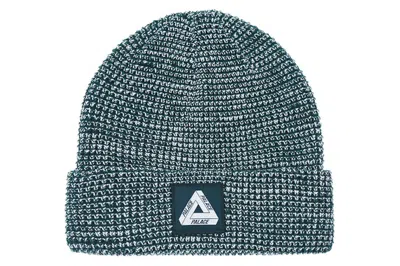 Pre-owned Palace Tri-freg Patch Beanie Green