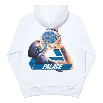 Palace Tri-gaine Hoodie 'white'