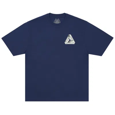 Pre-owned Palace Tri Girders T-shirt 'navy' | Blue | Men's Size M