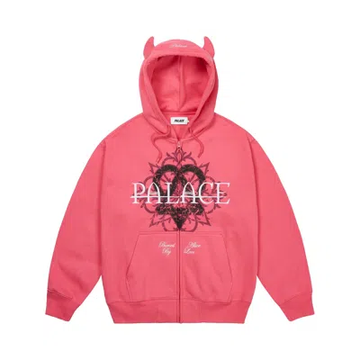 Pre-owned Palace Tri-gram Hood 'pink' | Men's Size Xl