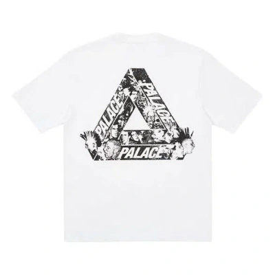 Palace Tri-heads Fw21 T-shirt 'white'