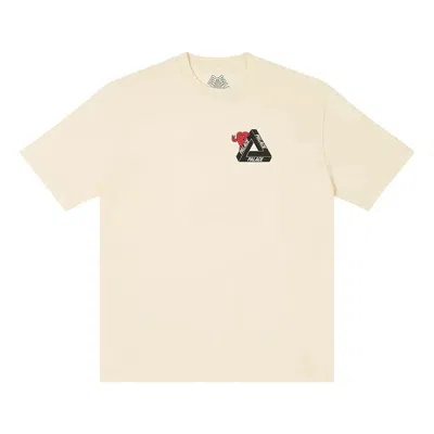 Palace Tri-hearts T-shirt 'soft White' In Neutral