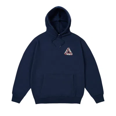 Pre-owned Palace Tri-line Hood 'navy' | Blue | Men's Size L