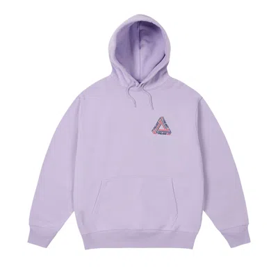 Pre-owned Palace Tri-line Hood 'pastel Purple' | Men's Size Xl