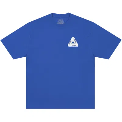 Pre-owned Palace Tri Lingual T-shirt 'blue Berry' | Men's Size M
